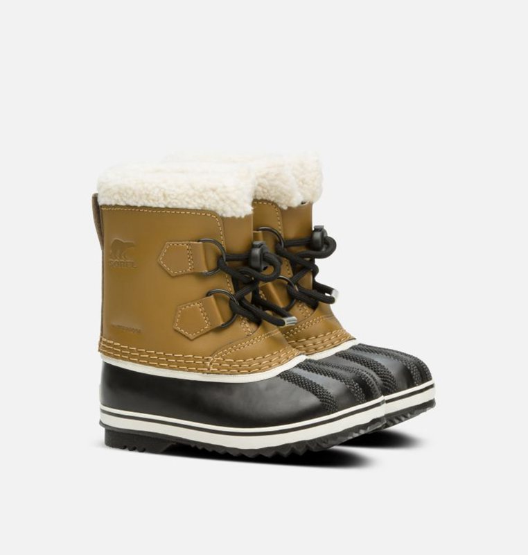 Sorel Barn Vinterkängor Brun/Svarta - Childrens Yoot Pac™ Tp - BQZ-618924